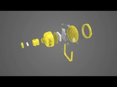 HRJ Series Lampu LED darurat Fittings Lokasi Berbahaya Isi ulang 30W 60W